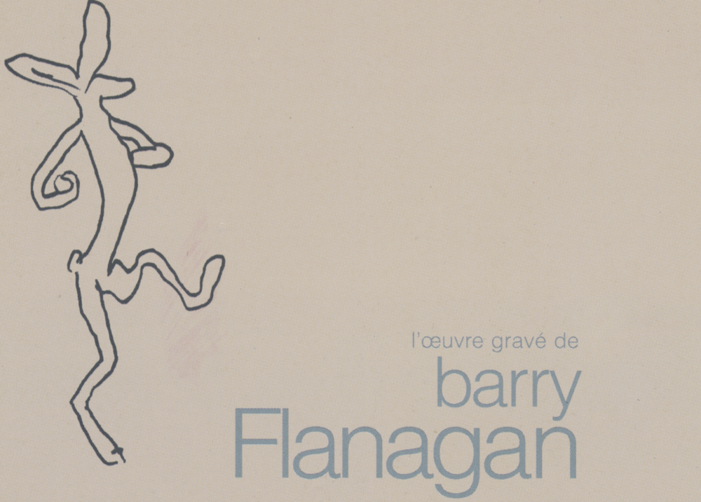 Barry Flanagan: Sculpture et Dessin